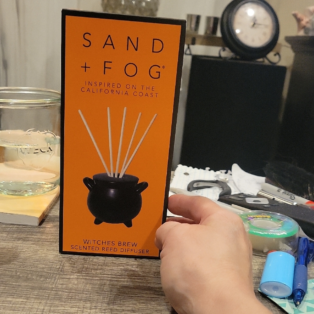 SAND + FOG Witches Brew Reed Diffuser - Orange
